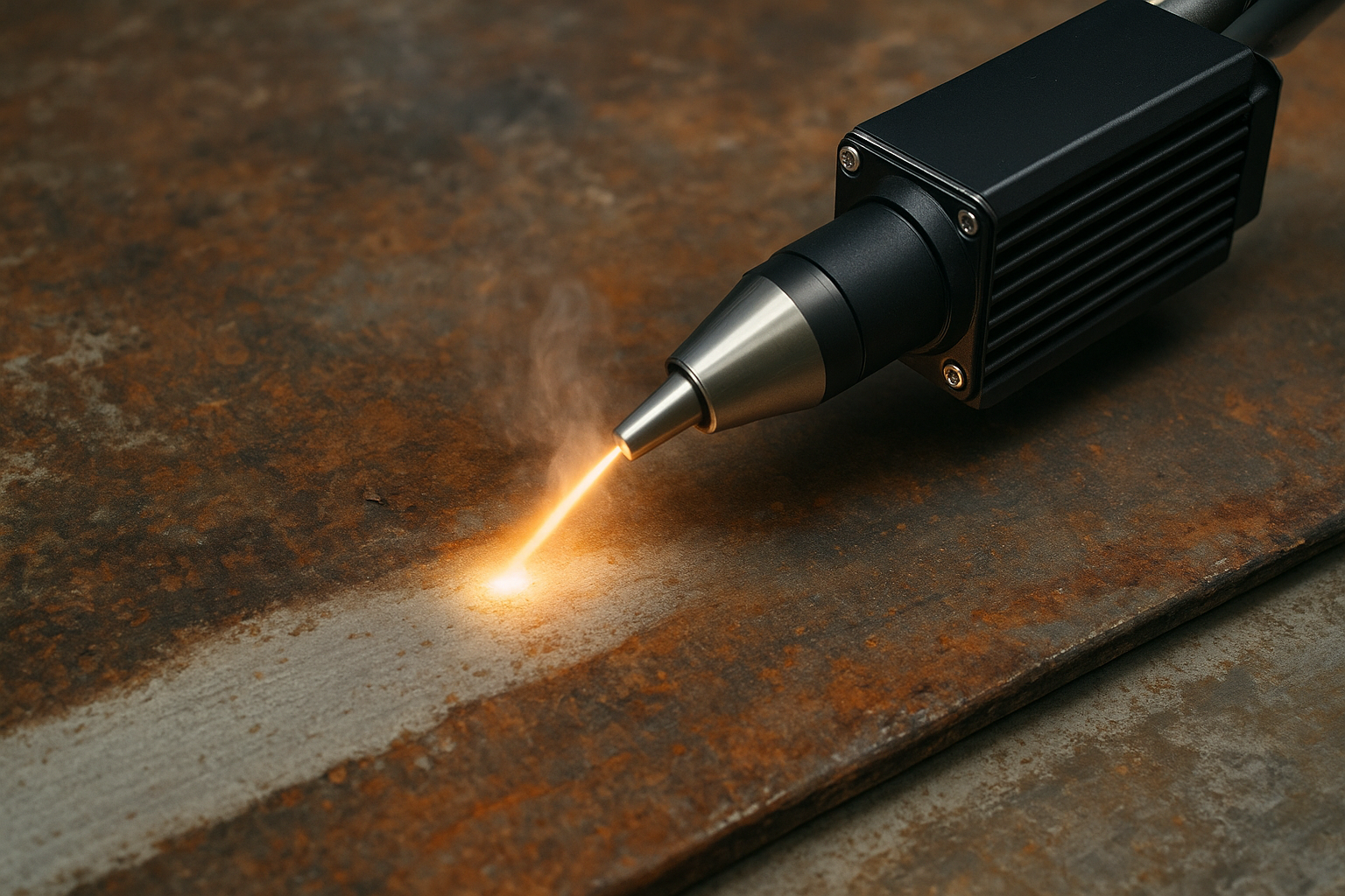 Laser cleaning process